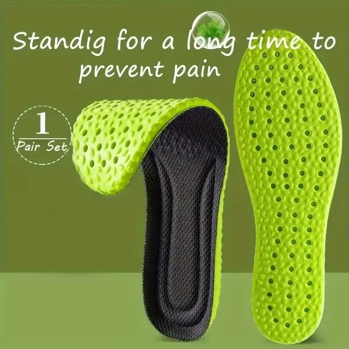 1 paire de semelles intérieures de Sport pour course à pied plat, modèles orthopédiques de fasciite 