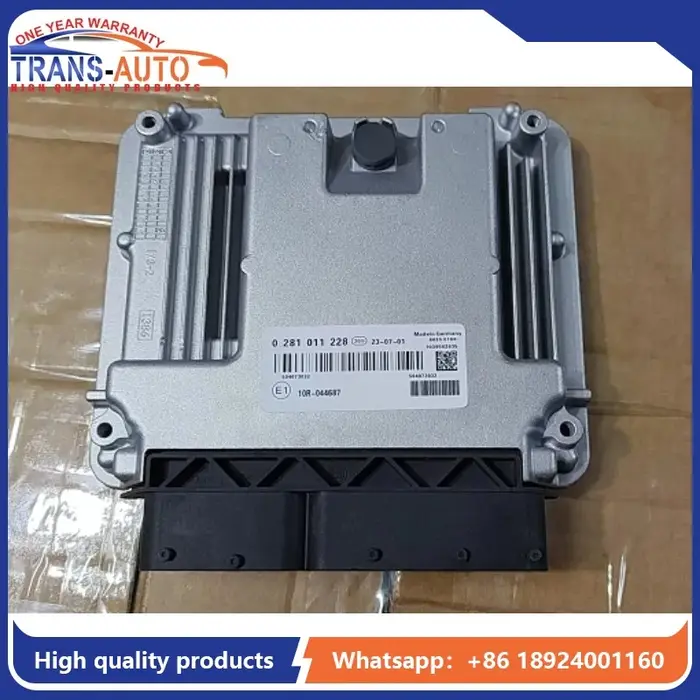 Tout neuf 0281011228   Unité de commande électronique de carte d'ordinateur de moteur d'origine ECU 