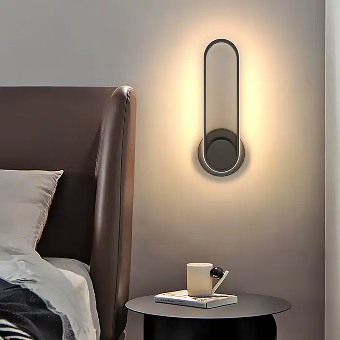Applique Murale LED Rotative et Résistante à 330 °, Projecteur pour Escaliers, Salon, Chambre à Couc