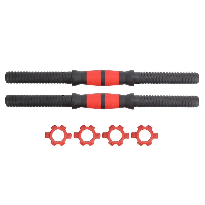 Haltère 40cm 40cm haltère haltérophilie poignées avec écrous équipement de Fitness équipement de Fit