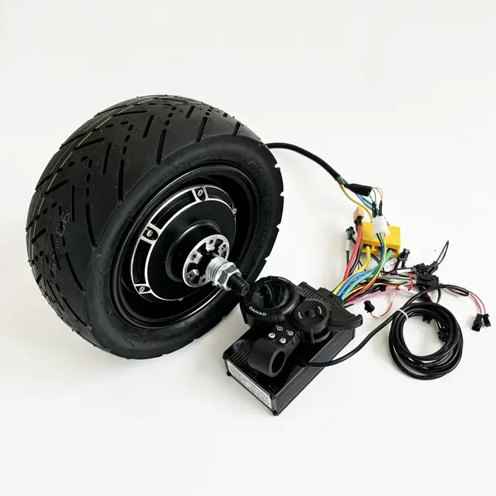 Moteur de moyeu de Scooter 60v 72v 3000w, moteur de roue arrière de Scooter pliant de 11 pouces, 48v