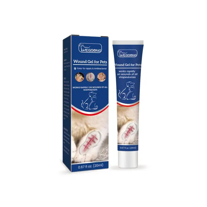 Pâte guérison pour plaies d'animaux de compagnie pour chiens et chats soins cutanés liquide doux pour animaux de compagnie usage quotidien et cadeau spécial