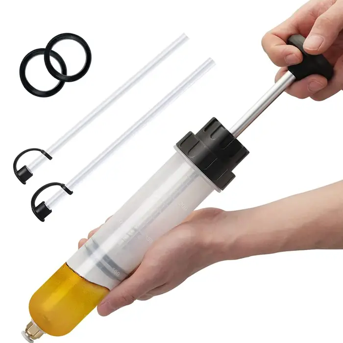 Extracteur d'huile de liquide de frein de voiture, seringue de changement d'huile automatique avec t
