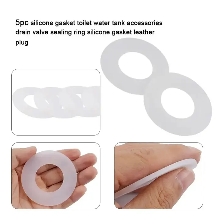 Rondelle d'étanchéité pour vanne de vidange en caoutchouc gris pour système Geberit durables et sans fuite pour baignoire occasions de maintenance et d'amélioration domestique
