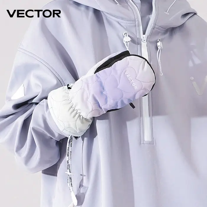 Gants de Ski VECTOR Winter pour hommes et femmes, antidérapants et coupe-vent, pour Snowboard, écran