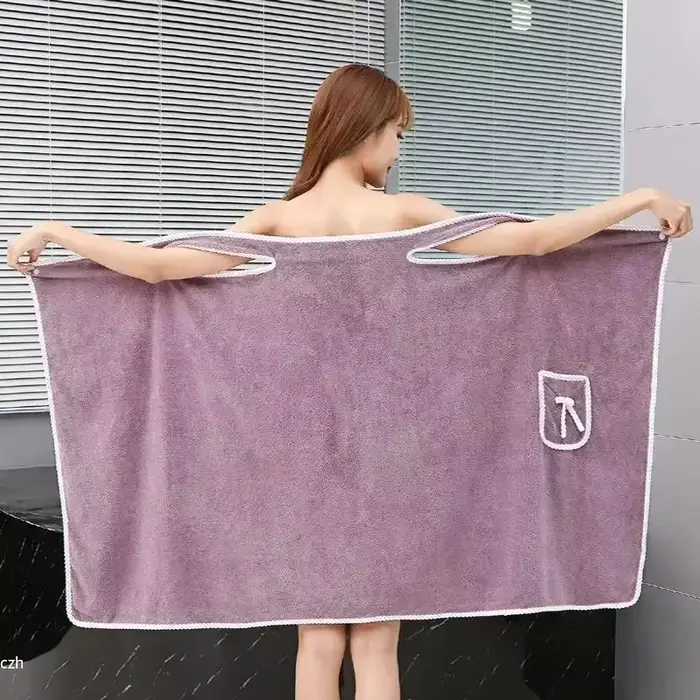 Serviettes de bain pour femmes et filles, 90*130 cm, séchage rapide, pour la plage, le spa, comme pe