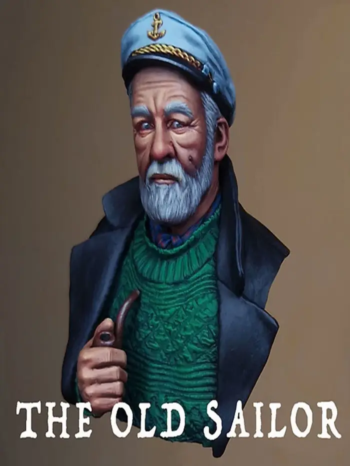 Soldat en résine moderne, le vieux marin, une vie au soldat de mer, modèle non assemblé, Kit de construction de figurines non peintes, 1/10