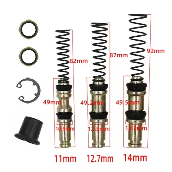 Pompe de frein pour moto et Scooter, maître-cylindre avant et arrière, Piston, joint d'huile, bol en