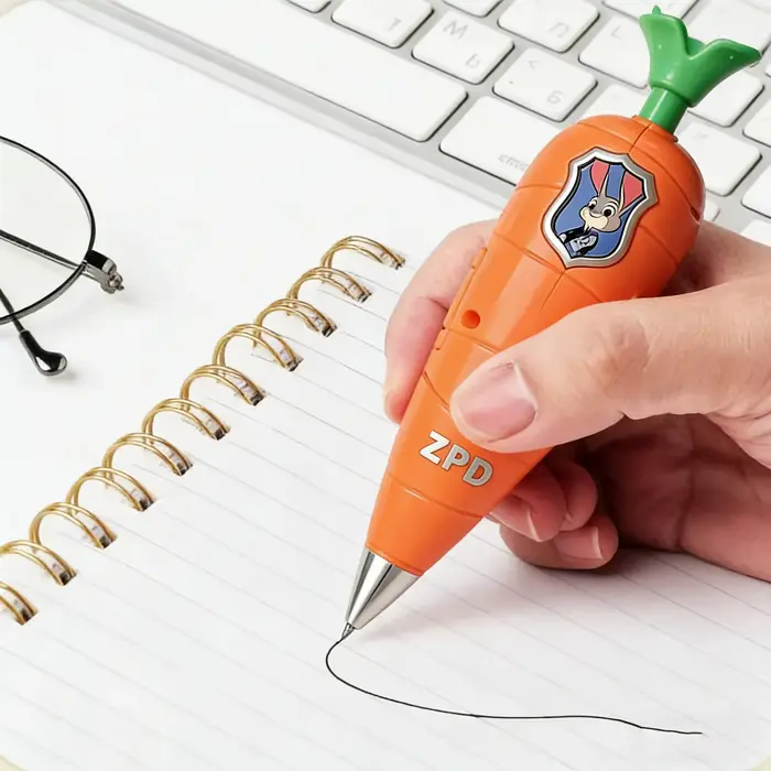 NOUVEAU Stylo Enregistreur Carrot |   pour les enfants |   Mini enregistreur des années 60 |   Stylo