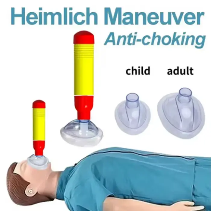 Dispositif de sauvetage anti-étouffement Heimlich, dispositif de sauvetage d'urgence pour asphyxie à
