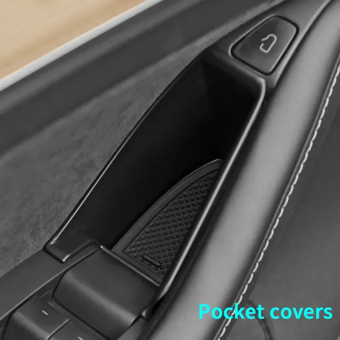 Boîte de rangement pour poignée de porte Tesla modèle 3/Y, boîte de rangement et d'organisation pour