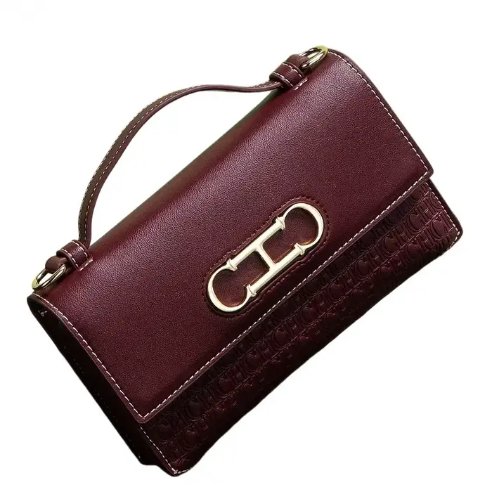 Sac à bandoulière en cuir impression compact élégant pour femmes occasions spéciales fourre-tout mode