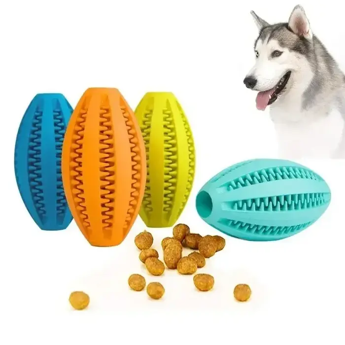 Accessoires pour chiens Produits pour animaux de compagnie. Jouet à mâcher en caoutchouc naturel pour chien de compagnie, dents, livres, boule de collation, super dur, fournitures pour la maison