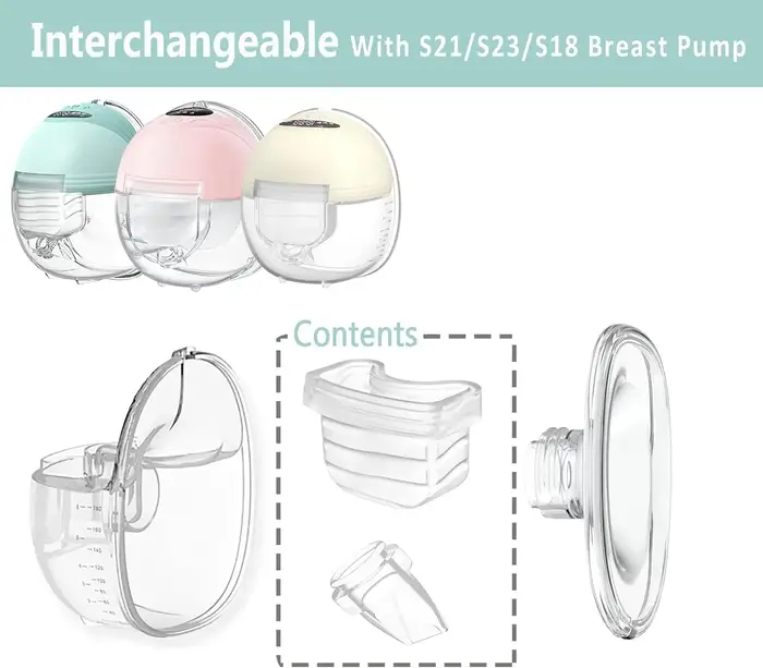 Accessoires de Tire-Lait Portables, Pièces de Rechange de Pompe à Gluttge 24mm, Valve à Bec de Canar