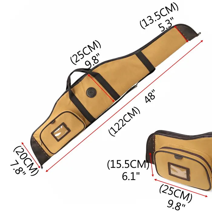 Tourbon-Étui souple pour fusil à vue optique