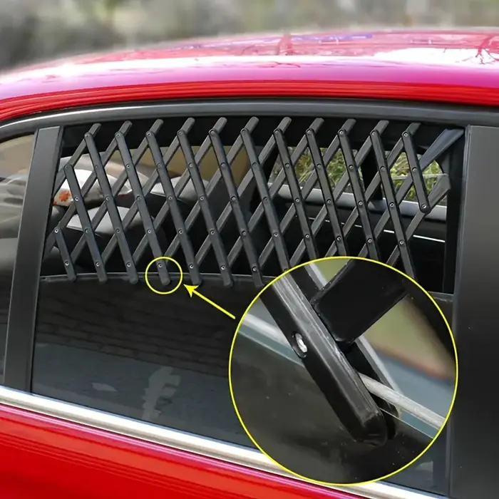 Grille de protection pour animaux de compagnie fenêtre de voiture ventilation chien chiot sécurité voyage protection de fenêtre pour voitures camions SUV