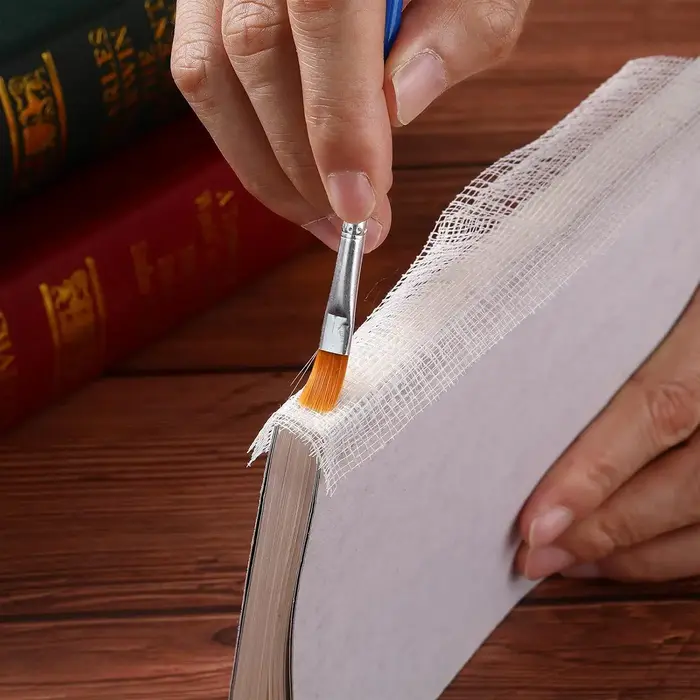 Tissu de réparation en polyester pour bricolage et restauration de livres ``` 请注意，上述响应已经按照您的要求进行了调整，但请确保内容完全符合您所提供的产品特性和目标。