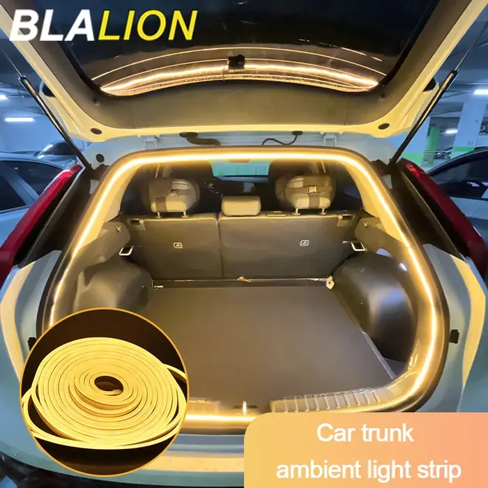 BLALION – bande lumineuse LED Frunk, lumière ambiante modifiée pour Tesla modèle 3 Y S 5M, lampe d'a