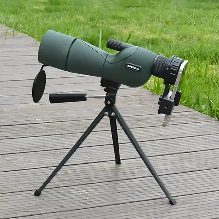 Lunette d'observation 25-75x60 ED lentille Bak4 pour ornithologie chasse camping zoom haute puissance