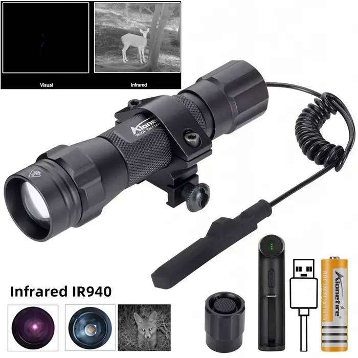 IR850nm & 940nm dernier Zoom LED infrarouge haute luminosité Vision nocturne lumière de remplissage 