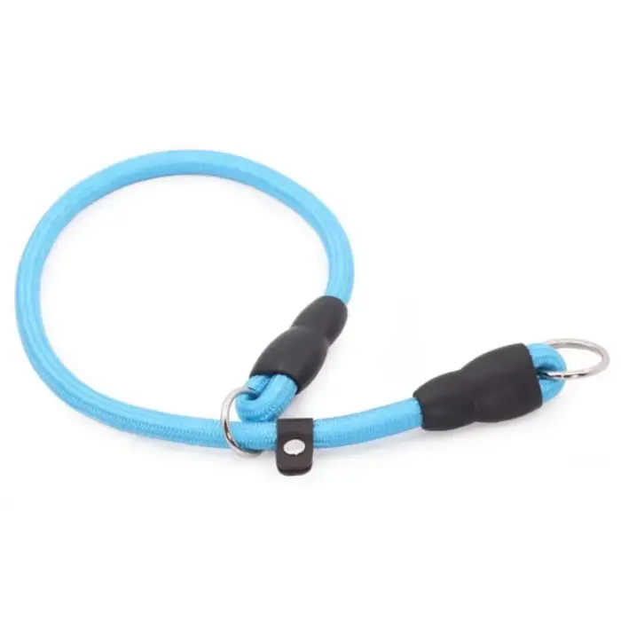 Collier de chien chaîne P pour chien marche collier de chiens réglable corde P colliers pour animaux