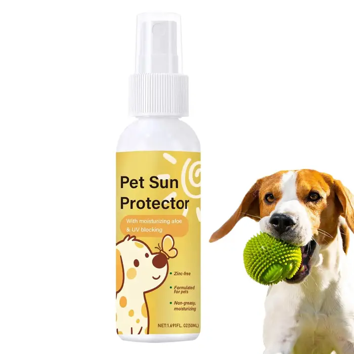 Crème solaire pour chien 50ML, imperméable, résistante à la sueur, prévention des rayons UVA UVB, hy