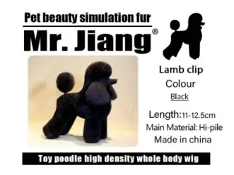 Mannequin à Clip pour caniche pour chien, modèle de toilettage, pour la pratique du toilettage (fact