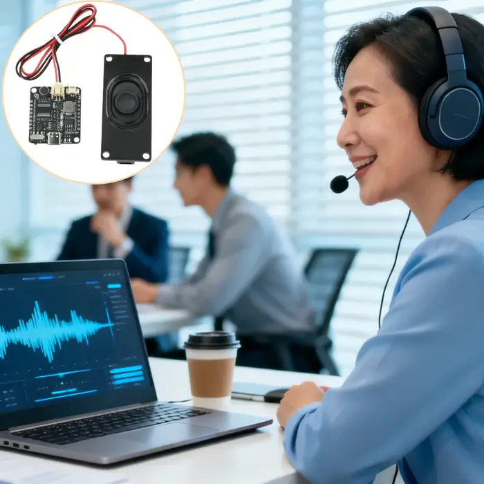Module vocal ASR PRO 3.0 haut-parleur avec reconnaissance vocale haute précision pour développement et identification vocale à longue portée pour utilisateurs et développeurs