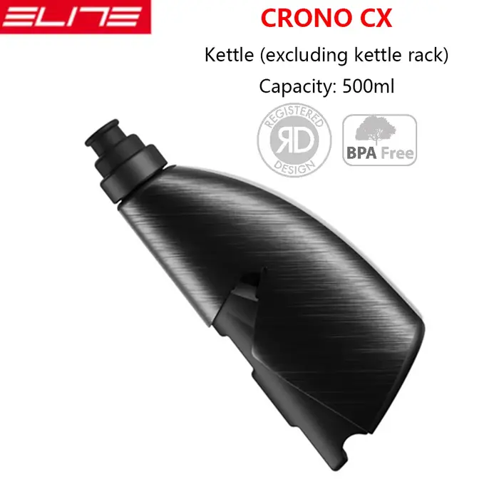 ELITE CRONO CX Original Vélo de Route Coupe-Vent Ultra Léger avec Bouteille d'Eau Ultra Légère pour 