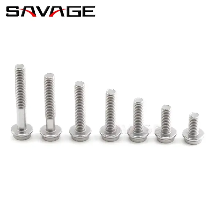 Boîtier de protection de moteur gauche droite pour Moto BMW, 6mm, boulon à vis couvert, accessoires,