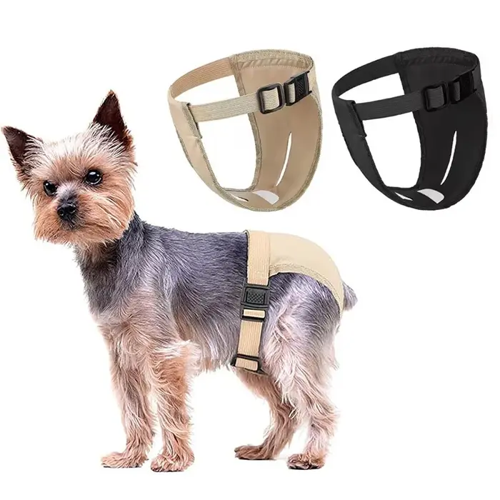 Culotte chauffante pour chienne hygiénique réutilisable et lavable pour petites et grandes races ajustable pour toutes les saisons occasions spéciales chiens