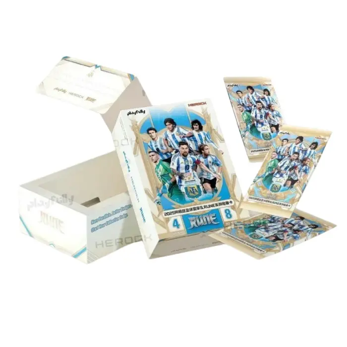 Cartes à collectionner de stars du football de l'équipe nationale argentine 2025, Lionel Messi, Laut