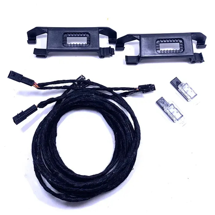 Éclairage LED pour coffre de pieds + câble arrière pour T-ROC Jetta Polo T-Cross Enyaq