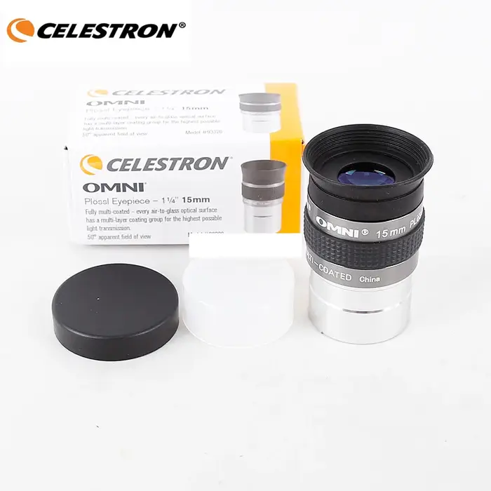 Kit Oculaires Celestron Omni 4mm 6mm 9mm 12mm 15mm 32mm 40mm + Barlow 2x Multicouches Astronomie Télescope