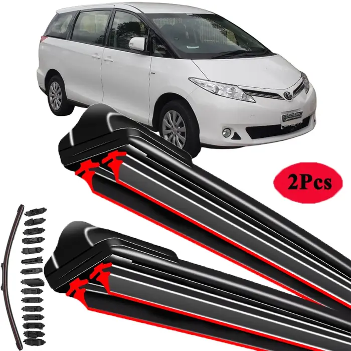 Essuie-glace de pare-brise pour Toyota Previa 50 2006 ~ 2019 XR50 Estima Tarago, accessoires de voit