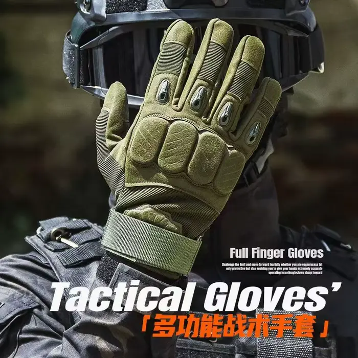 Gants tactiques écran tactile homme paintball airsoft tir randonnée course chasse pleins