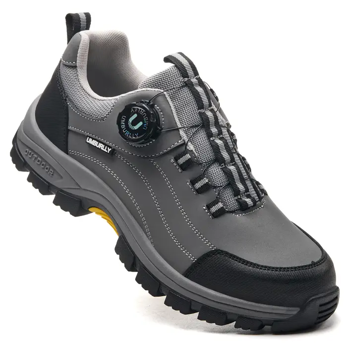 Chaussures de sécurité à bout en acier pour hommes, avec semelles Anti-écrasement, Anti-perforation 