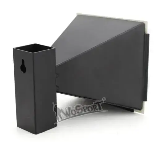 Support de cible de tir pour fusil à air comprimé de 14 cm avec piège à billes et 100 papiers de cib