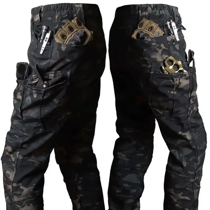Pantalon tactique hiver homme peau de requin - Imperméable coupe-vent pour chasse et outdoor