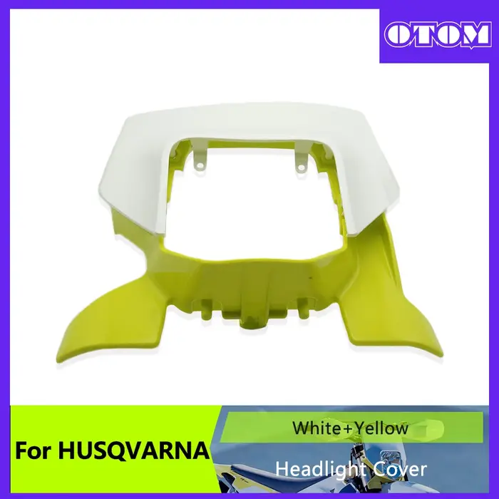 Couvercle de phare de moto, masque en plastique, boîtier de coque pour HUSQVARNA FE TE 150 250 300 3