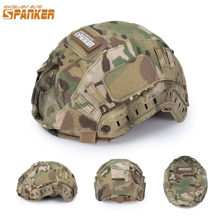 Couvre-casque tactique camouflage airsoft paintball wargame CS sport extérieur accessoire textile