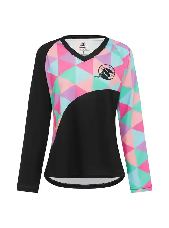 Vêtements de cyclisme pour femmes, maillot de descente, enduro, vtt, maillot de motocross, manches l