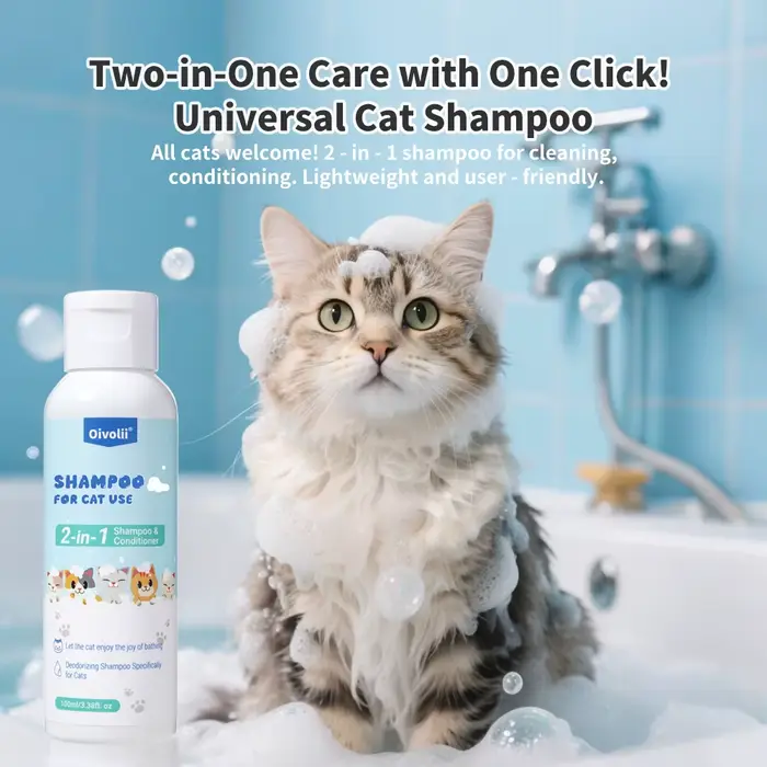 Shampoo pour animaux hypoallergénique pour chiens et chats, désodorisant, hydratant, parfum longue d