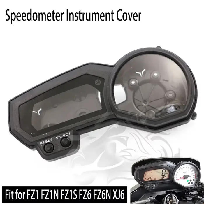 Convient pour YAMAHA FZ1 FZ1S FZ1N FZ6 FZ6N XJ6 FZ8N FZ8 compteur de vitesse jauge d'instrument couv