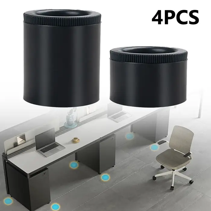 4 pièces robuste canapé armoire pieds jambe ascenseur meubles Extra Raiser support ABS rond réglable