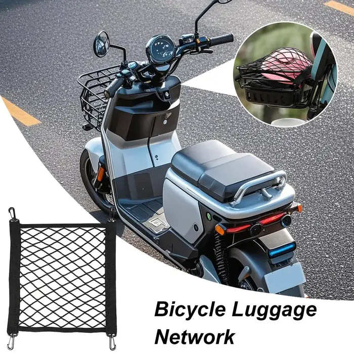 Filet de transport pour moto pour le rangement de casques