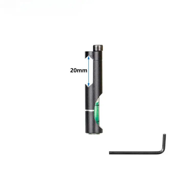 Supports de portée optique de niveau à bulle d'esprit de chasse pour Rail Picatinny de 20mm