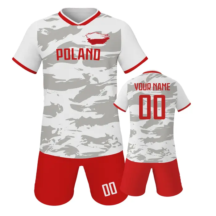 Ensembles de Maillot de Football Personnalisés pour Filles et Garçons Occasions Spéciales Uniformes Équipe de Football Survêtements pour Enfants Prénom et Numéro Impression Sublimation 3D