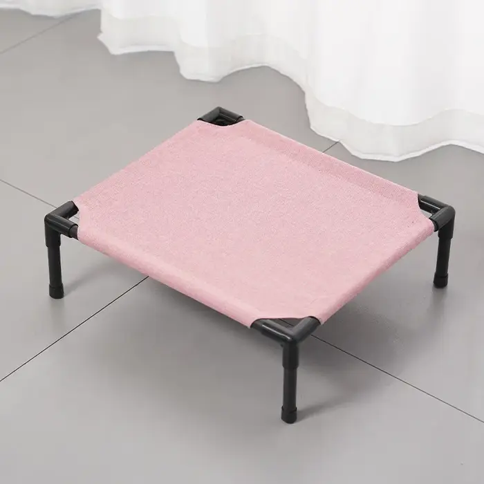 Lit de camping surélevé pour animaux de compagnie, lit pliable pour chiots, maison pour chats, porta