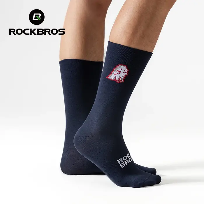 Chaussettes cyclisme professionnelles ROCKBROS haute élasticité respirantes pour chasse et sports outdoor